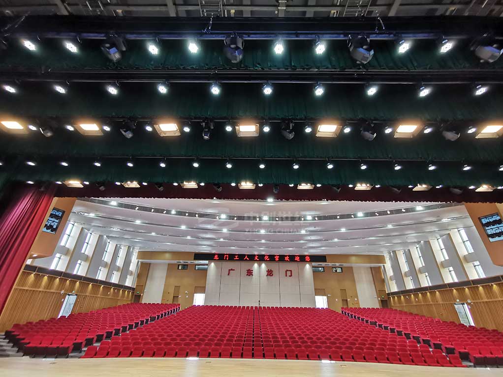惠州龍門(mén)縣工人文化宮-觀眾席