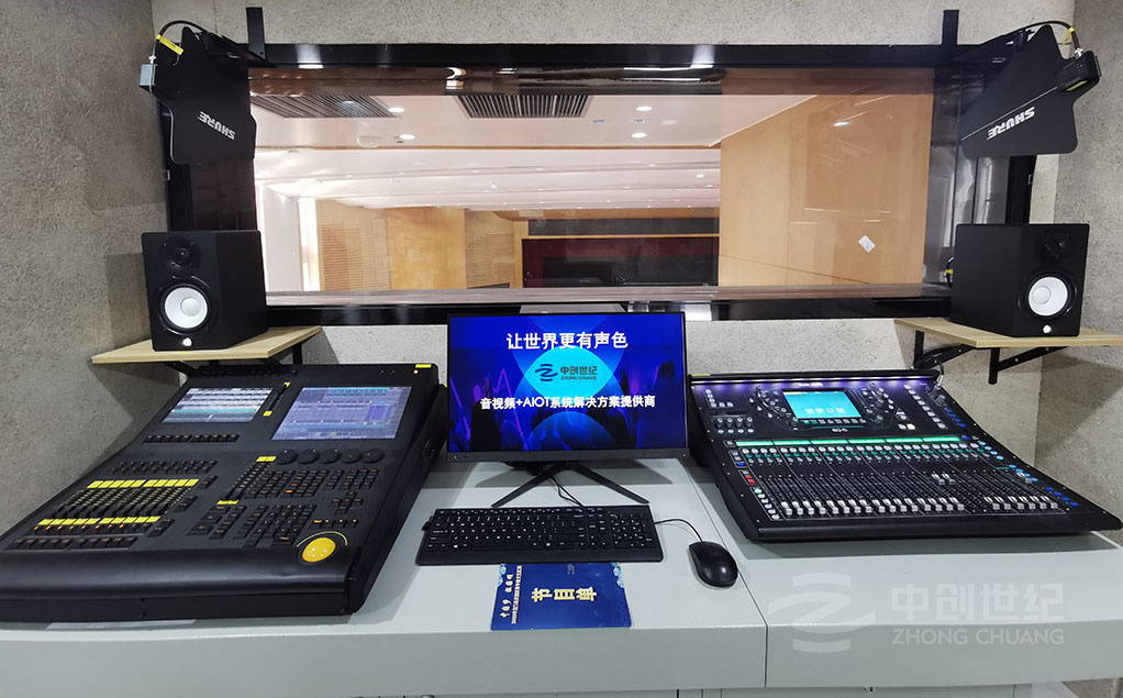 惠州龍門(mén)縣工人文化宮-二樓控制臺(tái)