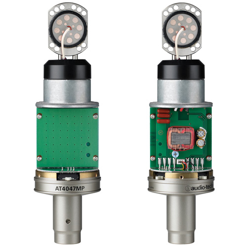 鐵三角 AT4047MP 多指向性電容式話筒-話筒內部結構圖